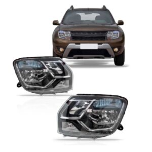 Par Farol Duster 2015 2016 Manual Com Cupula Azul Direito