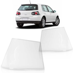 Par Lente Lanterna Traseira Golf 2008 A 2013 Canto Cristal