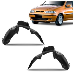 Par Aparabarro Palio 2001 02 2003 Com A Cor Preta Resistente