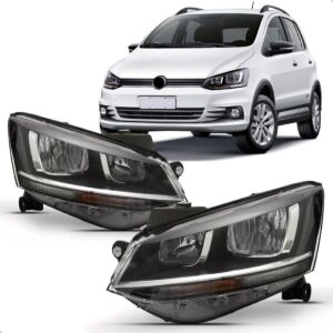 Par Farol Fox Spacefox Crossfox 2015 2016 2017 Friso Cromado