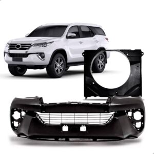 Kit Envolvente + Defletor Hilux Sw4 2016 A 2020 Diesel - Preto