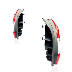 Par Sinaleira Traseira Para Toyota Etios 2012 A 2016 Hatch Vermelho