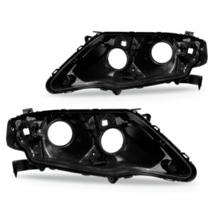 Par Carcaça De Farol Honda City 2014 2015 2016 2017