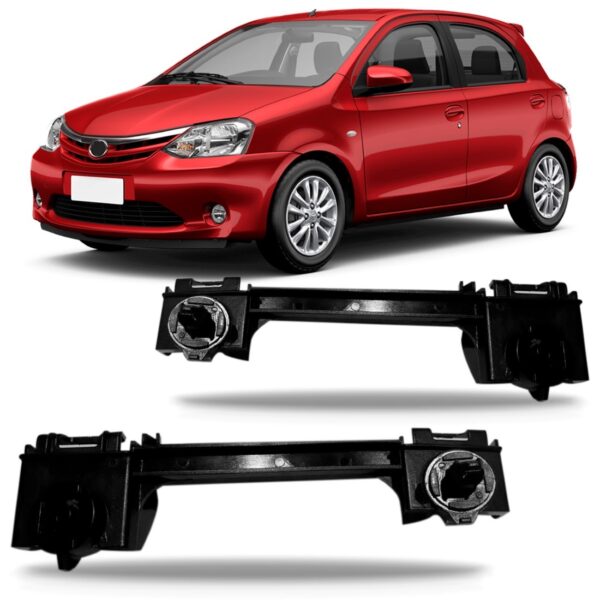 Jogo Suporte Parachoque Dianteiro Etios 2012 13 14 15 16 201