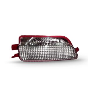 Par Lanterna Parachoque Traseiro C4 Hatch 2007 A 2013 Vermelho E Branco