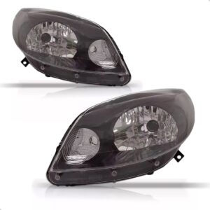 Par Farol Sandero 2011 2012 2013 2014 Máscara Cinza