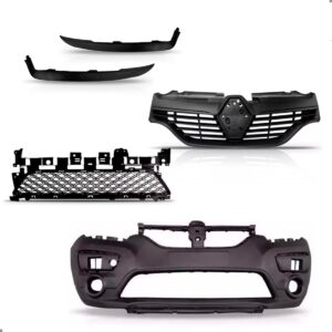 Kit Envolvente Sandero Sepway 2015 A 2019 Grades 1a Linha  Preto