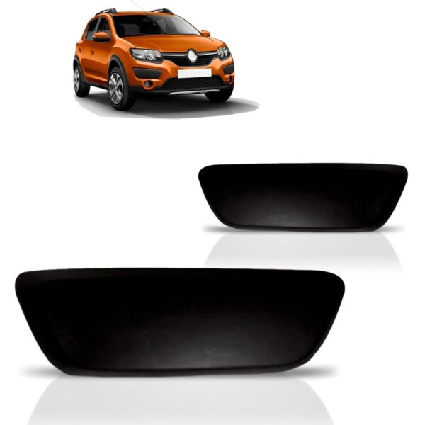 Par Moldura Parachoque  Sandero Stepway 2015 A 2016