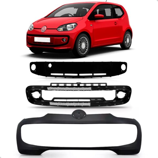 Kit Envolvente Up 2014 A 2016 Com Grades Preto