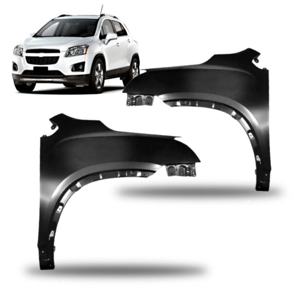 Par Paralama Tracker 2014 2015 2016 Com Furo Moldura