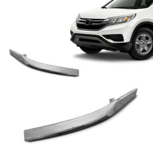 Par Moldura Grade Radiador Crv 2012 2013 2014 2015 Cromado