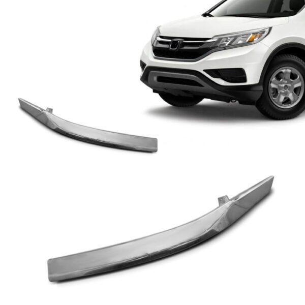 Par Moldura Grade Radiador Crv 2012 2013 2014 2015 Cromado