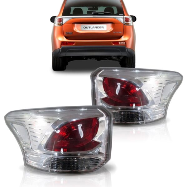 Par Sinaleira Traseira Outlander 14 2015 Canto Vermelho