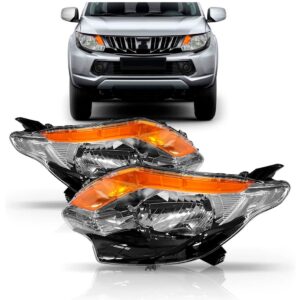 Par Farol Triton 2016 2017 Com Pisca Ambar Negro