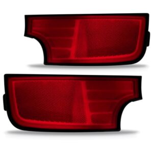 Par Refletor Parachoque Traseiro Soul 2010 2011 2012 Preto