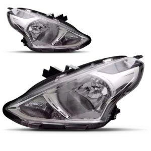 Par Farol Versa 2016 2017 2018 Manual Cromado