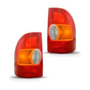 Par Sinaleira Traseira Strada 1996 1998 1999 2000 Tricolor Tricolor