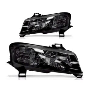 Par Farol Stilo 01/07 C/ Moldura Fumê C/ Auxiliar Elétrico