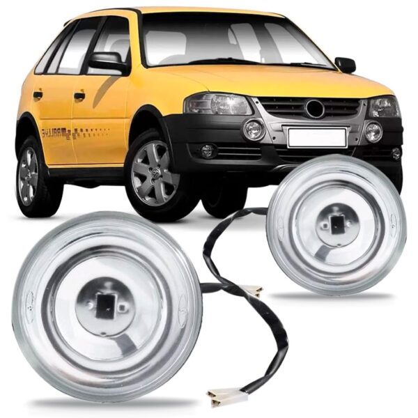 Jogo Farol Milha Auxiliar Crossfox 03/2008 Gol Rallye 06/10