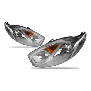 Par Farol Fiesta 2010 2011 2012 Cromado Com Sinaleira Âmbar