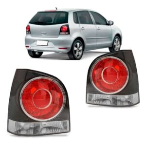 Par Sinaleira Traseira Polo 07 08 09 10 11 12 13 Hatch Fumê