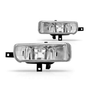 Par Farol Milha Auxiliar S10 1996 1997 1998 Lente Vidro