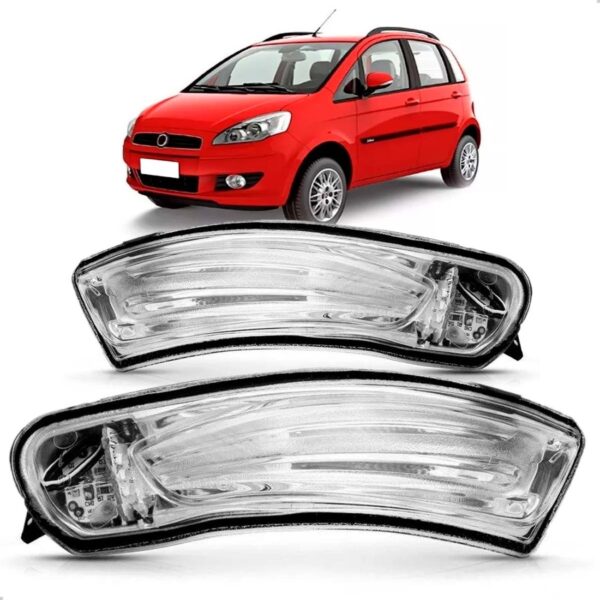 Par Sinaleira Seta Retrovisor Idea 2011 2012 2013 2014