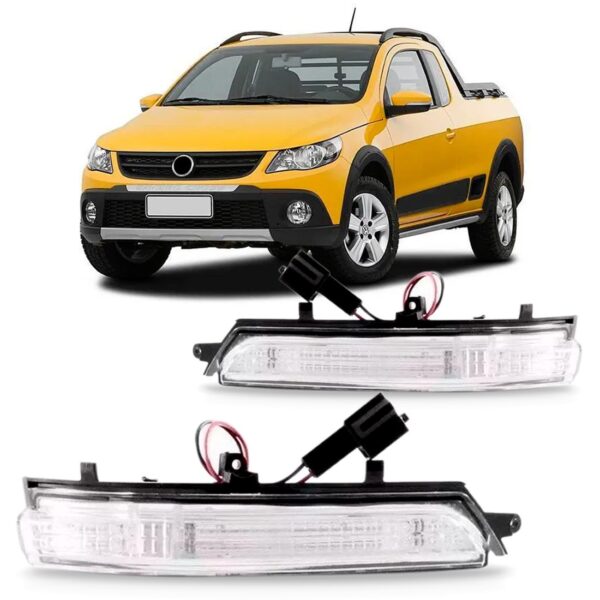 Par Sinaleira Retrovisor Gol G5 Saveiro Voyage 2009 10 11 12