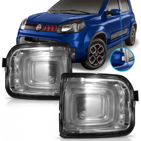 Par Sinaleira Retrovisor Uno Way Attractive Vivace 11 A 14