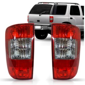 Par Sinaleira Traseira Blazer 2001 Até 2011 Fume Bicolor