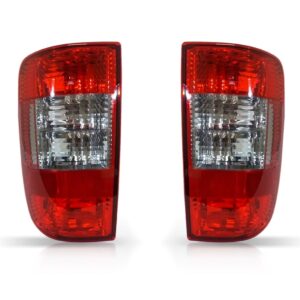 Par Sinaleira Traseira Blazer 2001 Até 2011 Fume Bicolor