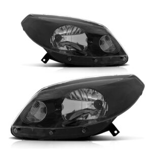 Par Farol Sandero 2012 2013 2014 Manual Máscara Negra