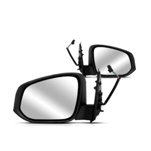 Par Retrovisor Hilux 16 A 21 Eletrico Sem Sinaleira Cromado