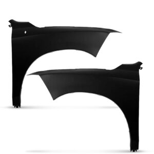 Par Paralama Dodge Ram 2012 A 2016 Com Furo Antena