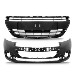 Kit Envolvente Para Peugeot 208 Ano 2017 Até 2020 + Grade