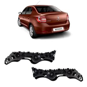 Par Guia Parachoque Traseiro Logan 2014 2015 2016 2017 2018