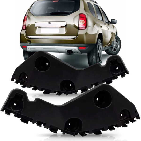 Par Guia Suporte Parachoque Traseiro Duster 10 11 12 13 14