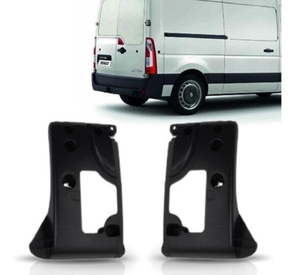 Par Suporte Ponteira Parachoque Traseiro Master 13 14 15 16