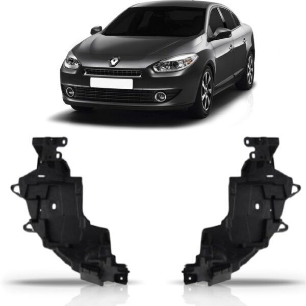 Par Suporte Parachoque Dianteiro Fluence 2010 2011 2012 2013