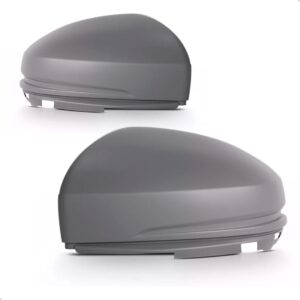 Par Capa Retrovisor Para Honda Fit 2015 A 2017 S/ Furo Pisca Preto