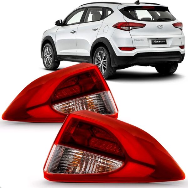 Par Sinaleira Traseira Tucson 2016 2017 2018 Canto