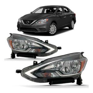 Par Farol Sentra 2017 18 19 20 2021 Manual Sem Projetor