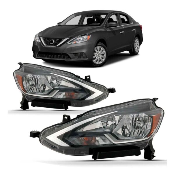 Par Farol Sentra 2017 18 19 20 2021 Manual Sem Projetor