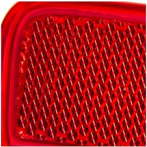 Par Refletor Parachoque Traseiro Duster 2010 11 12 13 2014 Vermelho