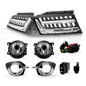 Kit Grade Pajero Dakar 2015 A 2016 Friso Cromado C Kit Milha