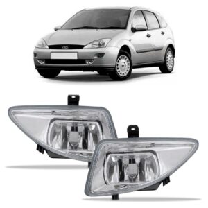 Par Farol Milha Auxiliar Focus Sedan Hatch 1998 A 2003