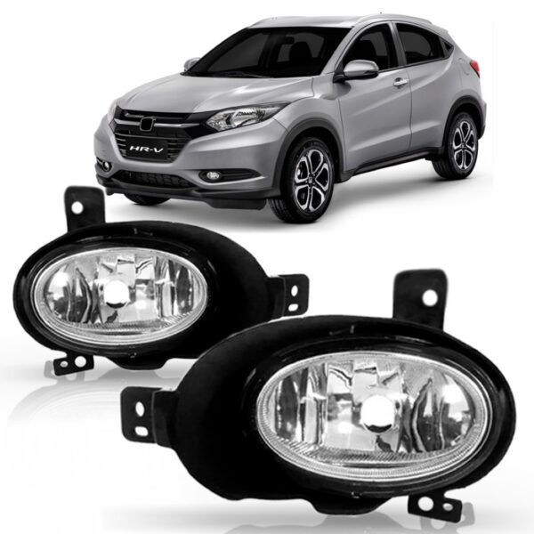 Par Farol Milha Auxiliar Hrv 2015 2016 2017 Com Suporte.