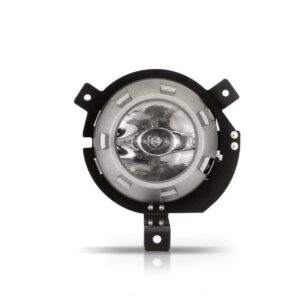 Kit Farol De Neblina Triton 2007 A 2011 C/ Moldura Cinza