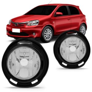 Par Farol Milha Auxiliar Etios 2012 A  15 16 2017 C Suporte