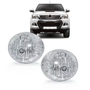Par Farol Milha Auxiliar Hilux Sw4 2012 A 2014 S/suporte